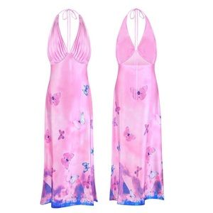 Gorgeous pink meadow Stolen Stores x Onarin Dress